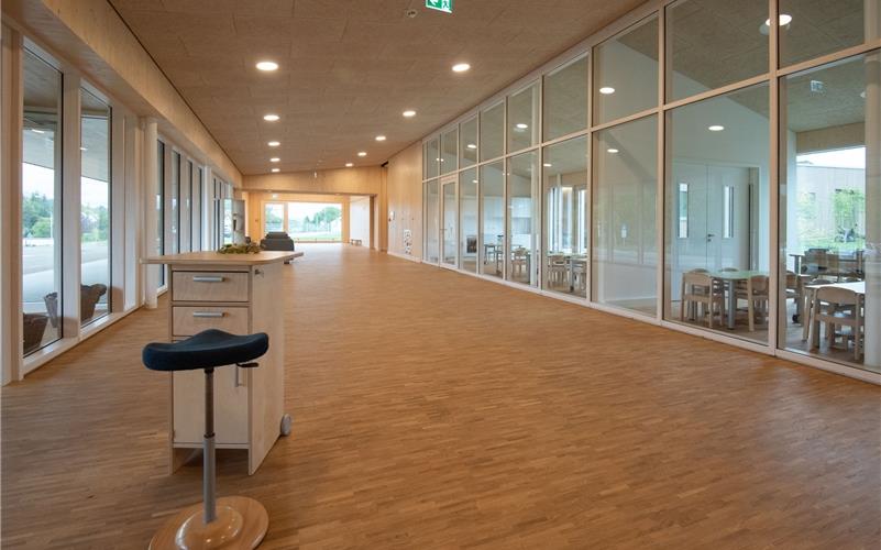 Ein Hort, in dem sich Kinder wohlfühlen Das neue Ammerbucher Kinderhaus in Entringen ist großzügig dimensioniert GB-Fotos: Vecsey