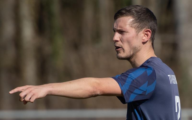 Dauerbrenner beim TV Nebringen: Spielertrainer Marco Werner. GB-Foto: Vecsey