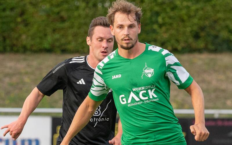 David Weinhardt traf zweimal für den VfL Herrenberg. GB-Foto: Vecsey