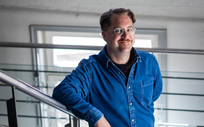 David Zimmermann ist bei der Stadt neuer Quartiersmanager.GB-Foto: gb