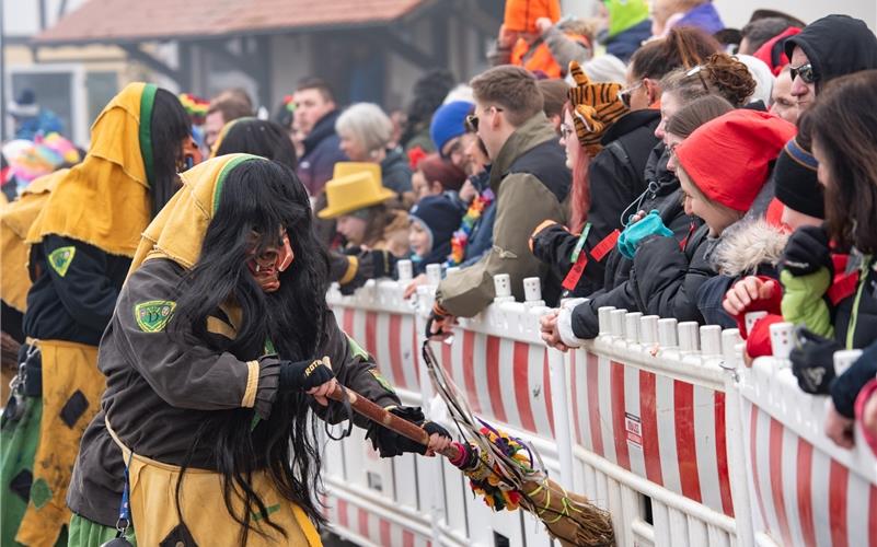 Narrenmekka Deckenpfronn: Bilder vom Fasnetsumzug