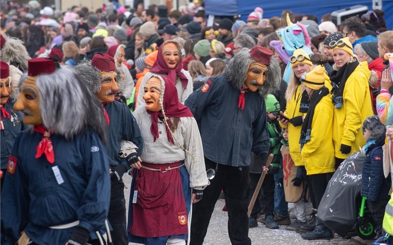 Narrenmekka Deckenpfronn: Bilder vom Fasnetsumzug