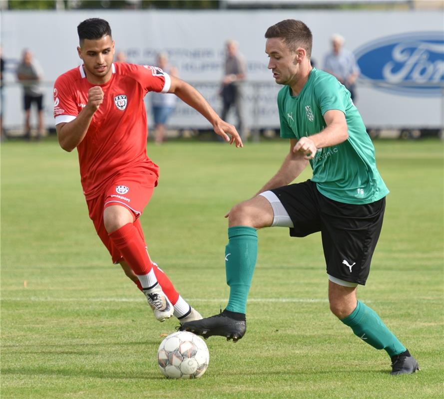 Deckenpfronn, Sportplatz, WFV-Pokal, SV Deckenpfronn (grün) - SSV Reutlingen (ro...