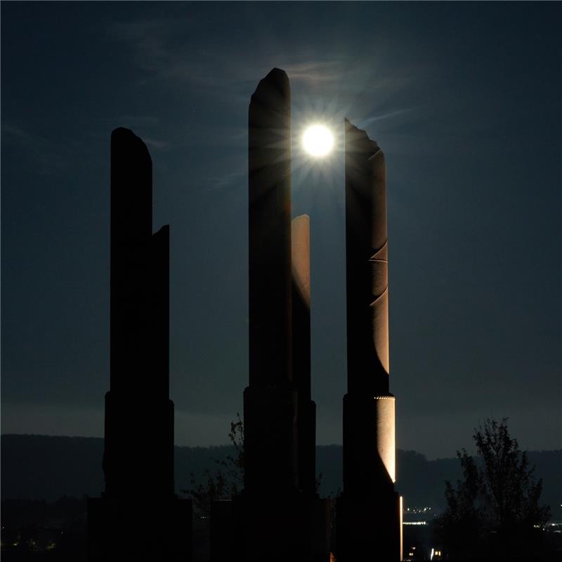 Den Ackermannkreisel im Vollmond hat die Herrenbergerin Anne Biedermann abgelich...