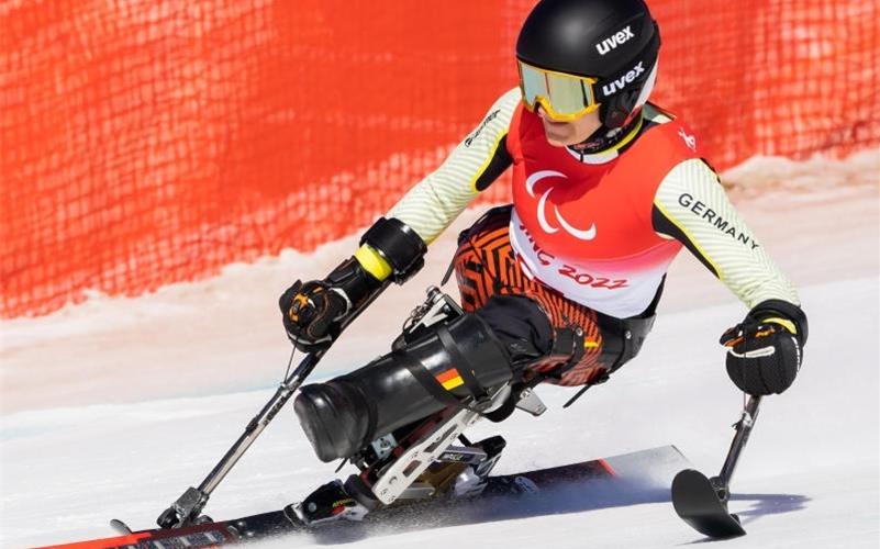 Den abschließenden Slalom bestreitet Anna-Lena Forster als Schnellste. Foto: Christoph Soeder/dpa