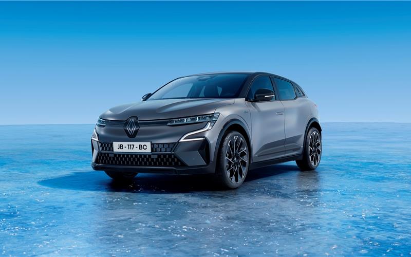 Den neuen Renault Megane E-Tech Electric gibt’s mit zahlreichen technischen Verbesserungen.GB-Foto