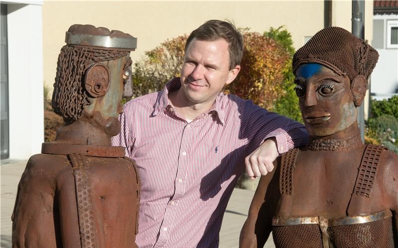 Dennis Mews ist in Deckenpfronn gut angekommen. GB-Foto: Schmidt