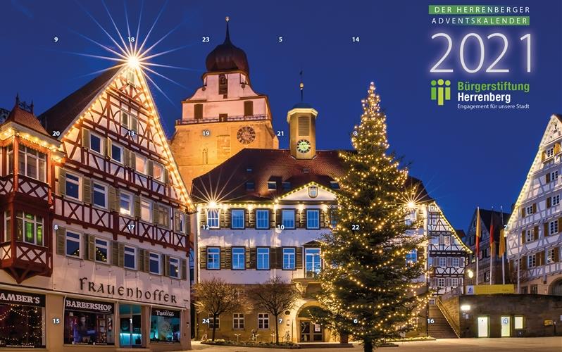 Adventskalender der Bürgerstiftung ab Samstag im Verkauf Der Adventskalender der Bürgerstiftung ist ab 9. Oktober erhältlich GB-Foto: gb