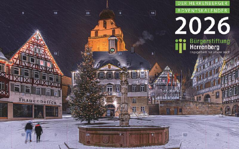 Der Adventskalender der Bürgerstiftung kann erworben werden. GB-Foto: gb