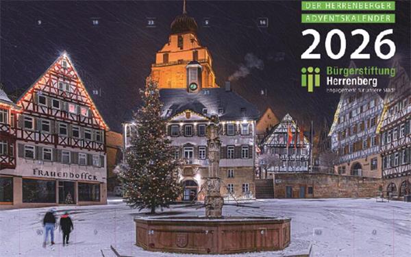 Der Adventskalender der Bürgerstiftung kann erworben werden. GB-Foto: gb