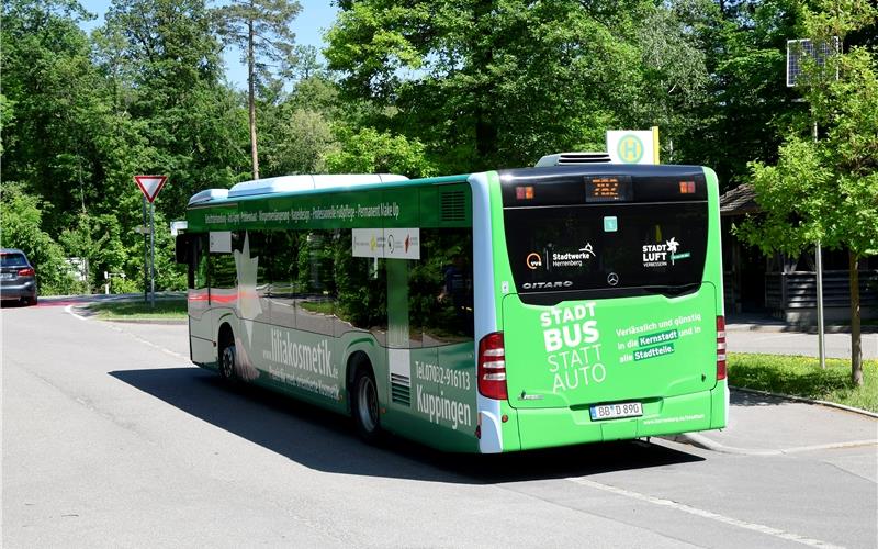 Der Citybus zum WaldfriedhofGB-Foto: Archiv/gb