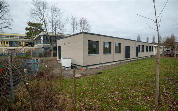 Der Erweiterungsbau der Pfalzgraf-Rudolf-Grundschule ist ein Projekt, das im Rahmen des „Masterplans Schulen“ umgesetzt wird.GB-Foto: Vecsey