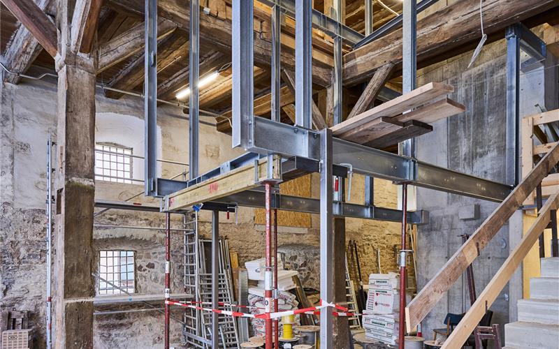 Der Fortschritt im Fruchtkasten ist sichtbar. GB-Foto: Andreas Sporn