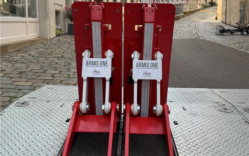 Der Gemeinderat muss darüber entscheiden, welche Art von Terrorschutz beschafft wird (hier ein Beispiel aus Herrenberg). GB-Foto