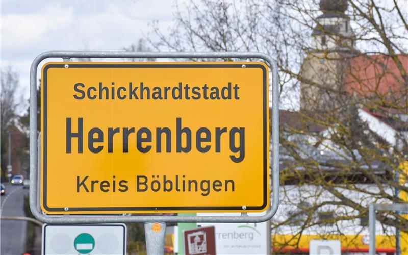 Der Gemeinderat steht dem Zusatznamen für Herrenberg positiv gegenüber. GB-Foto: Vecsey