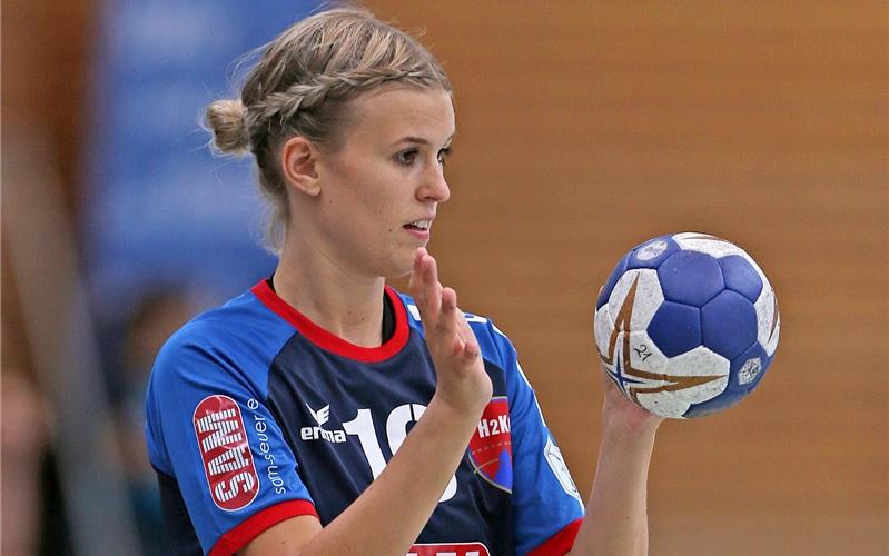 Der Herrenberger Neuzugang Saskia Hiller macht einen großen Sprung von der Baden-Württemberg-Oberliga in die Zweite Bundesliga GB-Foto: Eibner