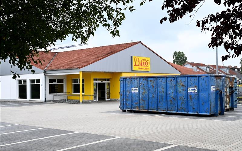 Der Hildrizhausener Netto-Markt ist seit Samstag wegen Umbauarbeiten geschlossen. GB-Foto: Holom