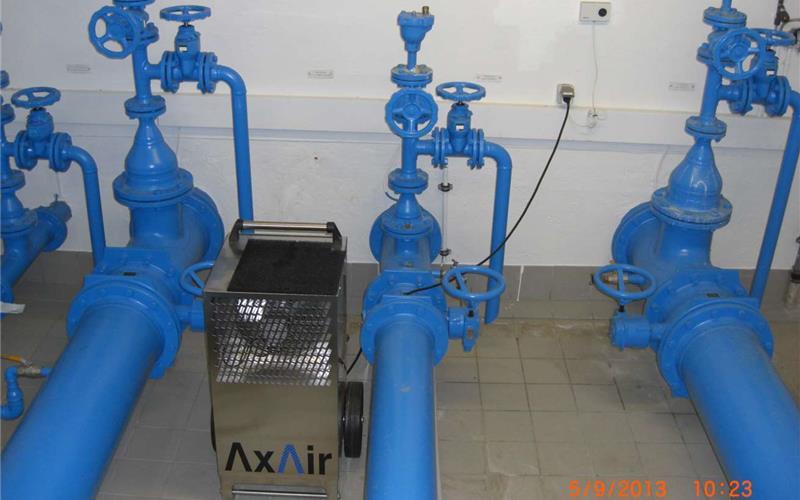 Der Hochbehälter Hub soll um eine dritte Kammer erweitert werden. GB-Foto (Archiv): gb