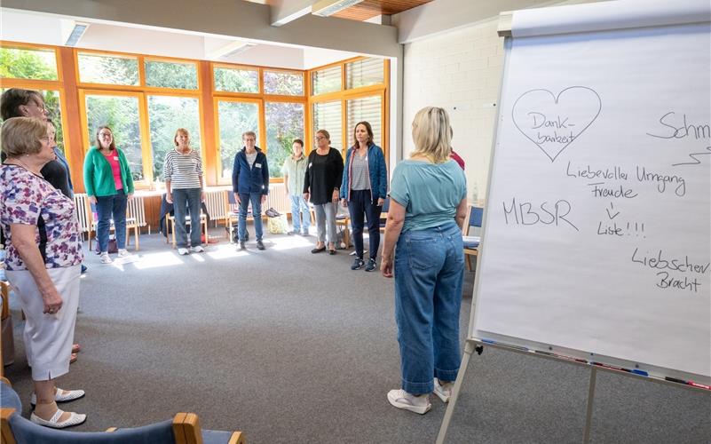 Der Hospiztag stand unter dem Motto „Vertrauen ins Leben – gerade dann, wenn es schwer wird“. GB-Foto: Vecsey