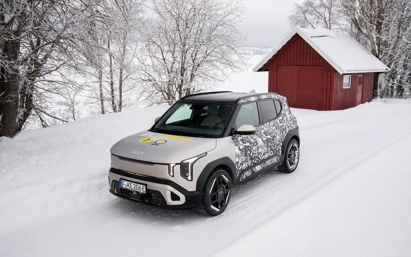 Der Kia EV2:Das bislangkompaktesteElektroautoder Marke.GB-Fotos