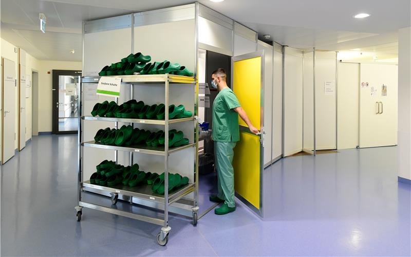 Kapazitäten erhöhen Der Klinikverbund Südwest schafft in seinen Kliniken, darunter das Herrenberger Krankenhaus, mehr Kapazitäten zur Versorgung der Corona-Patienten GB-Foto (Archiv): Holom