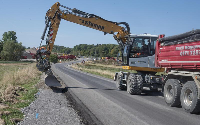 Der Kreis will viel Geld in die Verkehrsinfrastruktur stecken. GB-Foto (Archiv): Schmidt