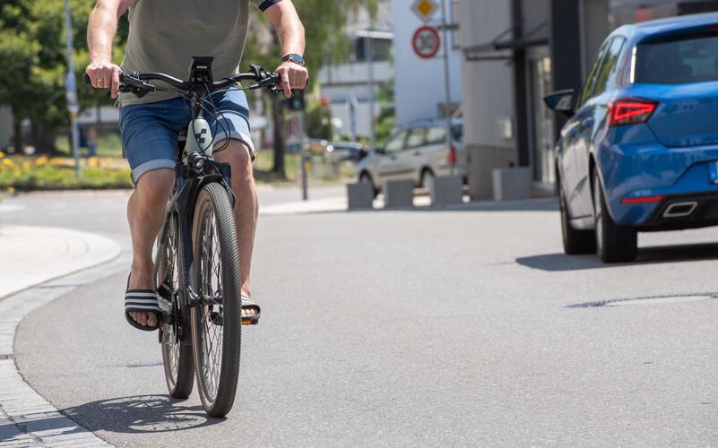 Der Landkreis will die Radwege in der Umgebung attraktivieren. GB-Foto: Vecsey