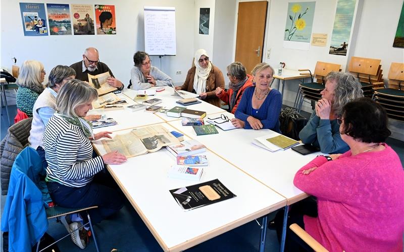 Der Literaturclub Gültstein widmet sich aktuell Thomas Mann. GB-Foto: Holom