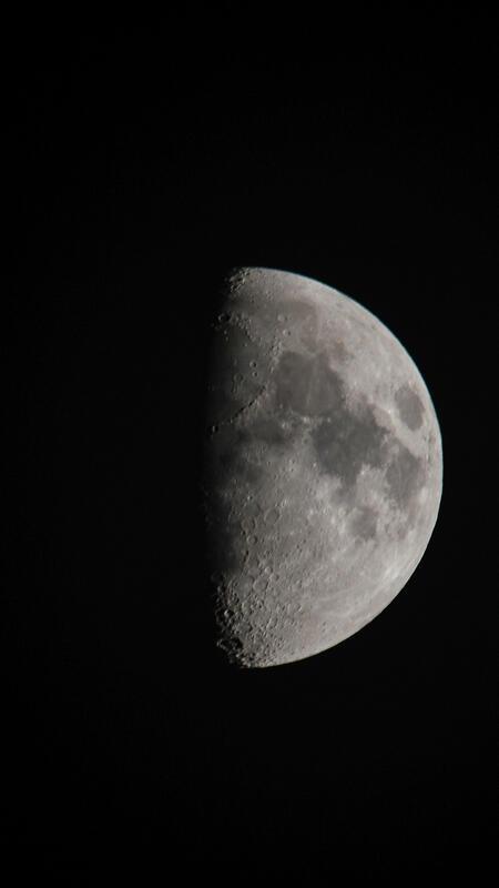 Der Mond am 19. Oktober 2026.  Von Dagmar Borowski aus Nufringen.