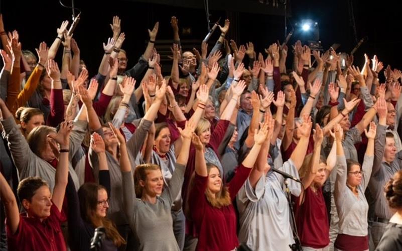 „Gäubote“ verlost Tickets für Jahresauftritt der Voices ltd. Der Pop- und Gospelchor Voices ltd. steht vor seinem Jahreskonzert. GB-Foto: gb