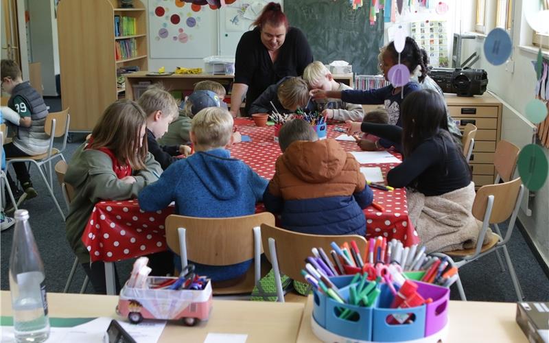Der Rechtsanspruch sieht eine Betreuungszeit von acht Stunden an fünf Wochentagen in 48 Wochen im Jahr vor (die Unterrichtszeit mit einberechnet). GB-Foto: Bäuerle