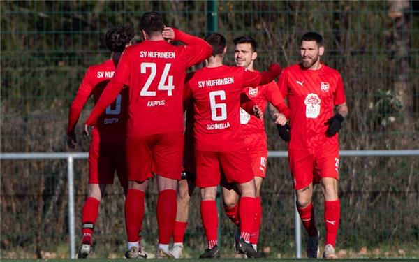 Der SV Nufringen hatte zehmal Grund zum Jubeln.GB-Foto: Eibner/Memmler