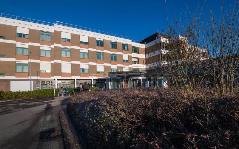Der Standort bleibt, der Status wechselt: Das Krankenhaus in Herrenberg erhält eine neue Rolle. GB-Foto: Vecsey