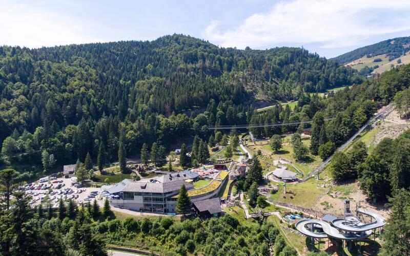 Der Steinwasenpark mit Seilbahn und Bunny-Hop: Eingebettet in den Hochschwarzwald. GB-Fotos: gb