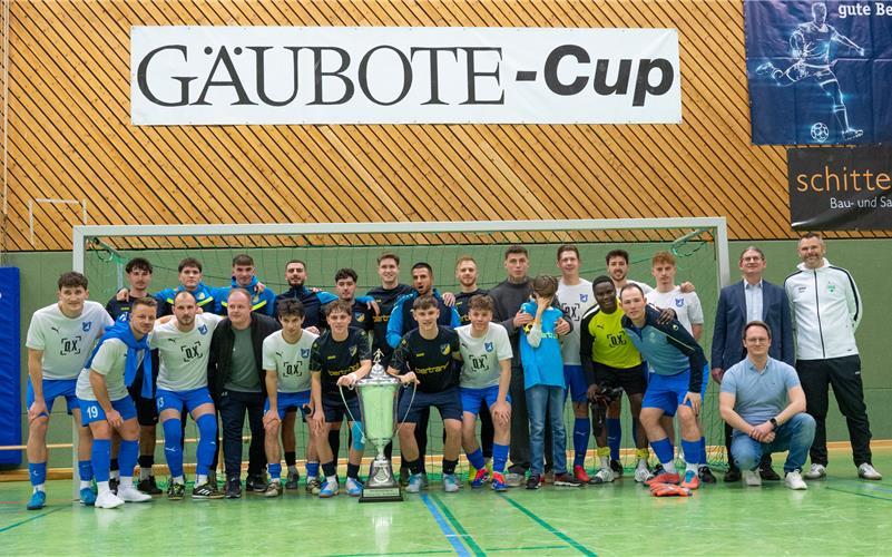 Der TSV Ehningen setzte sich im Finale des diesjährigen „Gäubote“-Cups mit 3:1 gegen den Überraschungsfinalisten SG Altingen/Entringen durch. GB-Foto: Vecsey