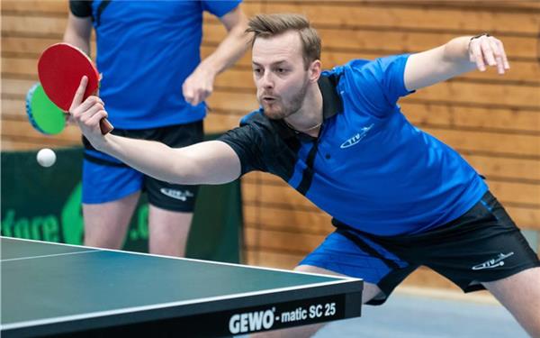 Der TTV Gärtringen (hier Justin Kühne) hat einen Lauf. GB-Foto: Vecsey