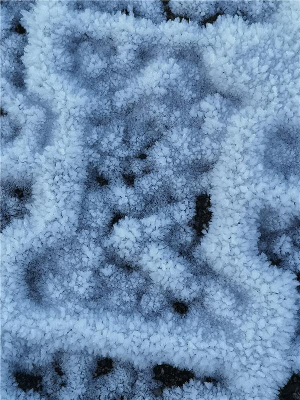 „Der Winter malt mit Zeit und Stille“.  Von Ursula Schmid aus Rohrau.