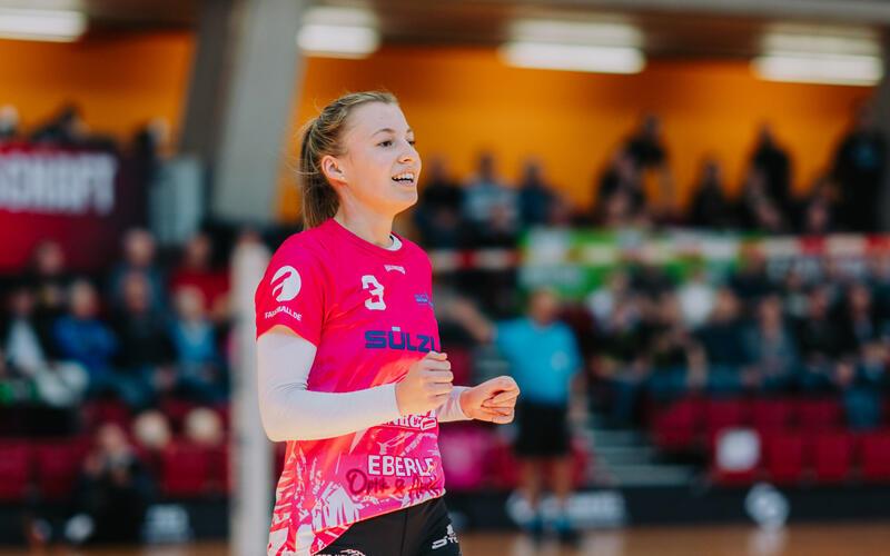 Der nächste internationale Titel für Ann-Kathrin Motteler. GB-Foto: Eibner