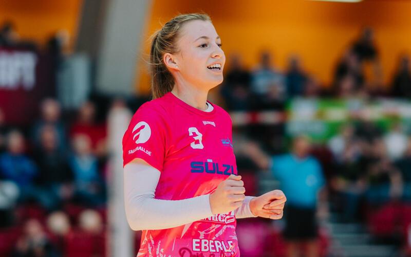 Der nächste internationale Titel für Ann-Kathrin Motteler. GB-Foto: Eibner