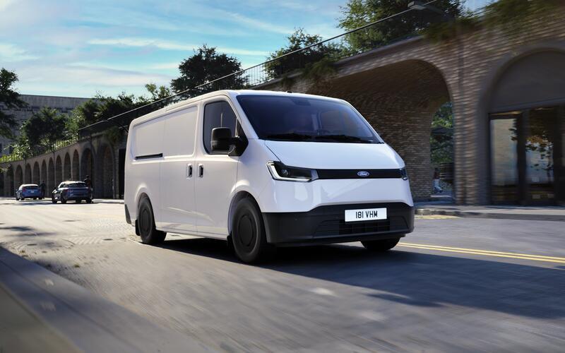 Der neue Ford Transit City: Der Elektro-Transporter für Einsätze in der Stadt. GB-Foto: gb