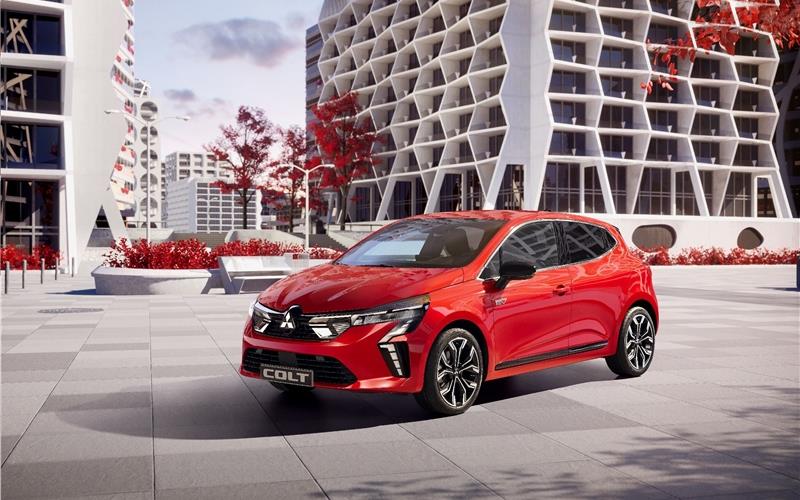 Der neue Mitsubishi Colt: Seit seinerMarkteinführung 1978in Deutschland wurden hier über 420000 Colt verkauft.
