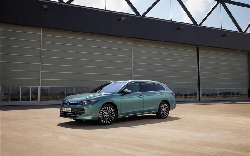 Der neue Passat Variant: Mit einem Plus von 14 Zentimetern ist er deutlich länger als sein Vorgänger.