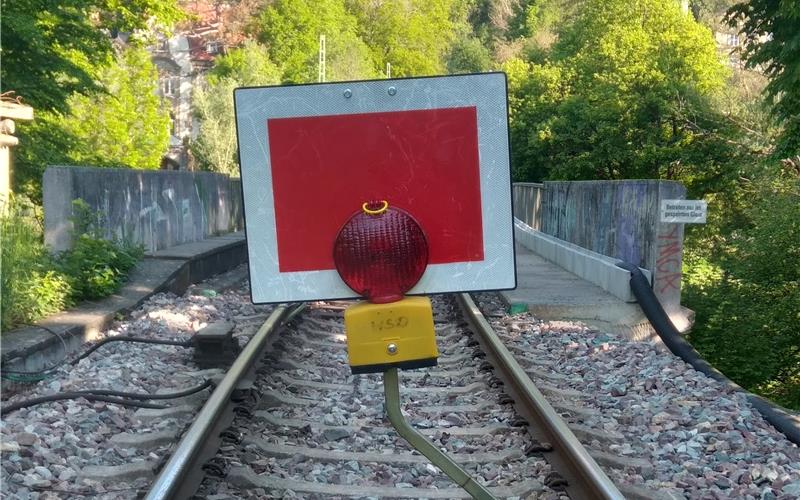Derzeit beeinträchtigen viele Bauarbeiten den Bahnverkehr. GB-Foto: gb
