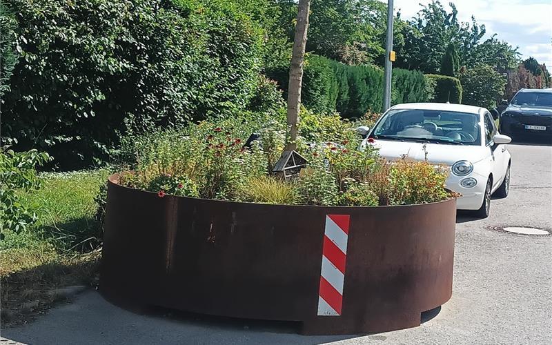 Die Absperrgeräte sind eine Reaktion auf die Anschläge in Deutschland und anderen Ländern. GB-Fotos: gb