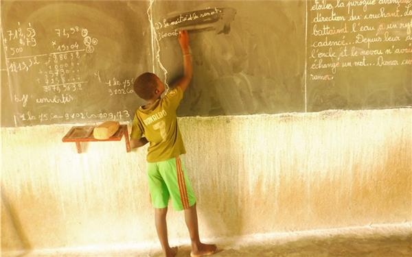Die Alphabetisierungsrate in Burkina Faso beträgt nur 41,2 Prozent. GB-Foto: gb