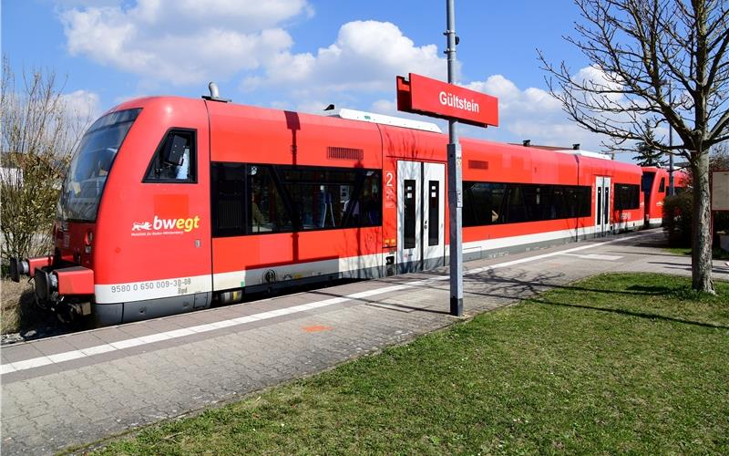 Sperrung in den Faschingsferien Die Ammertalbahn GB-Foto: Holom