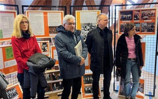 Die Ausstellungen stoßen auf regen Anklang. Gb-Foto: gb
