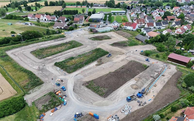 Stadt legt keine Rechtsmittel gegen Gültsteiner Gartenäcker-Urteil ein Die Baustelle wird nun gesichert und abgeschlossen. GB-Foto: Stadtverwaltung