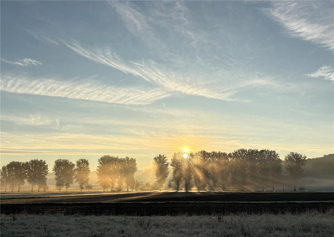 Die Belohnung für den Frühsport.  Von Suzana Supper aus Rohrau.