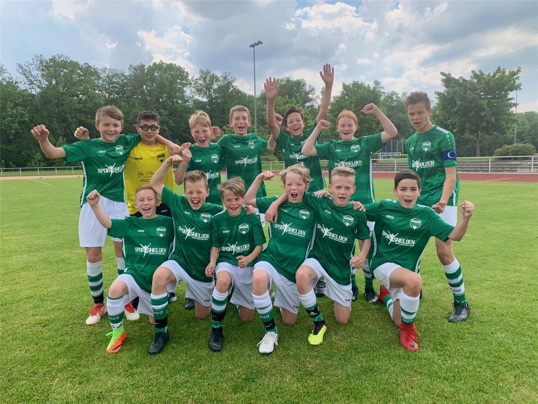 Die D-1-Jugend des VfL Herrenberg spielte in der Saison 2018/19 mit Rang zwei in...